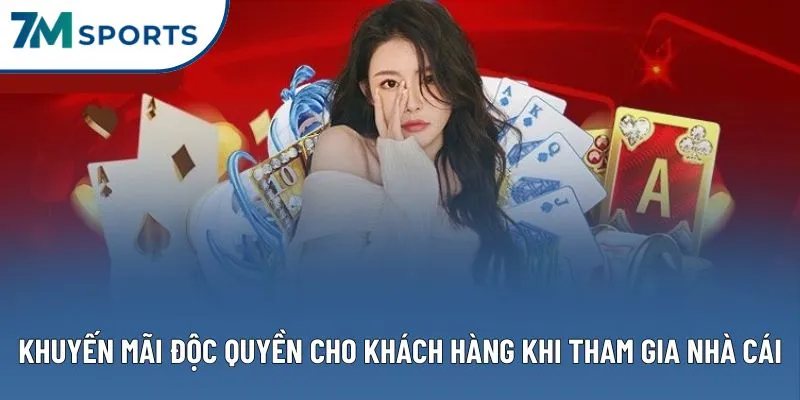 Khuyến mãi độc quyền cho khách hàng khi tham gia nhà cái Khuyến mãi độc quyền cho khách hàng khi tham gia nhà cái